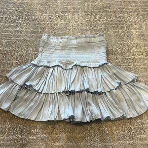 Small baby blue skirt